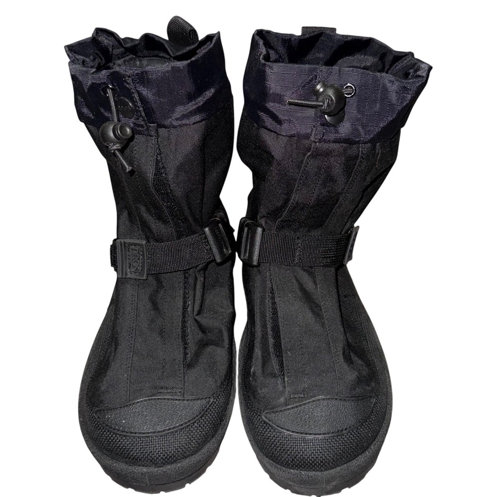 NEOS Voyager Overshoe Mens Medium Black Waterproof Winter Snow Boot‎ Cover VNI
